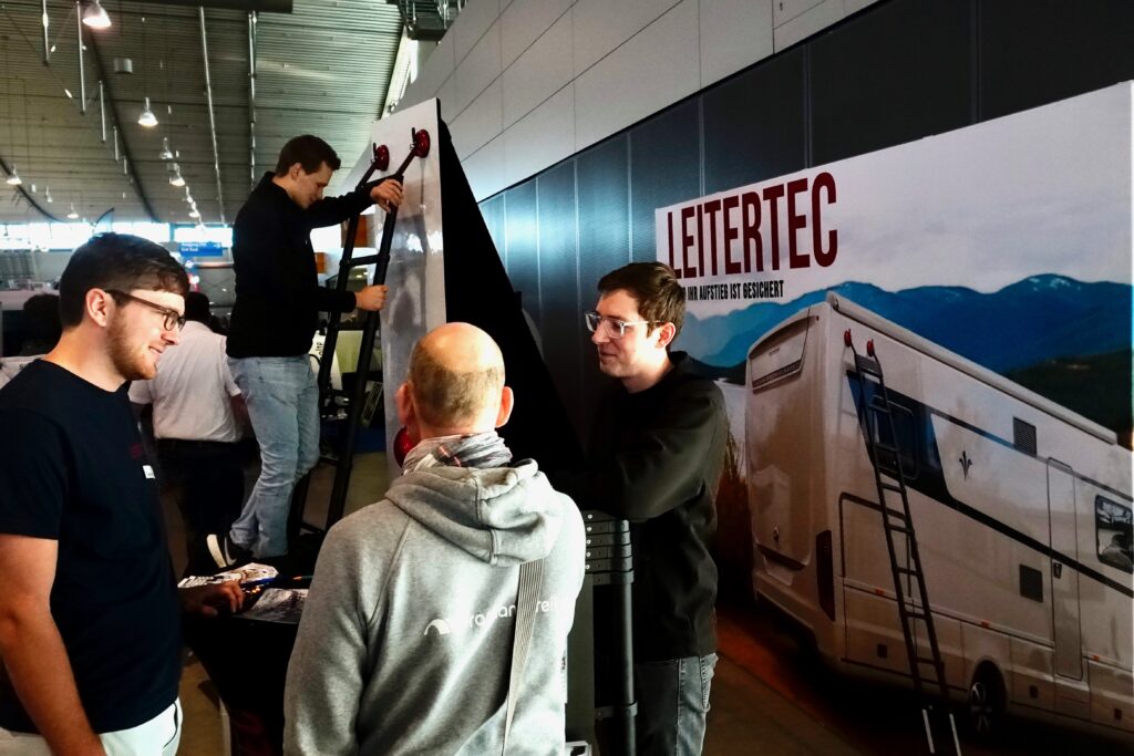Leitetec im Einsatz, familiemithundaufreisen