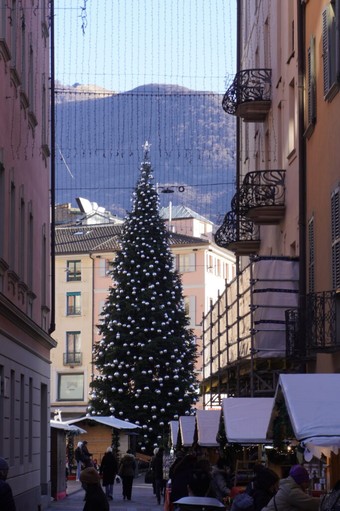 Lugano, Schweizer Alpen, Reisen, Weihnachten