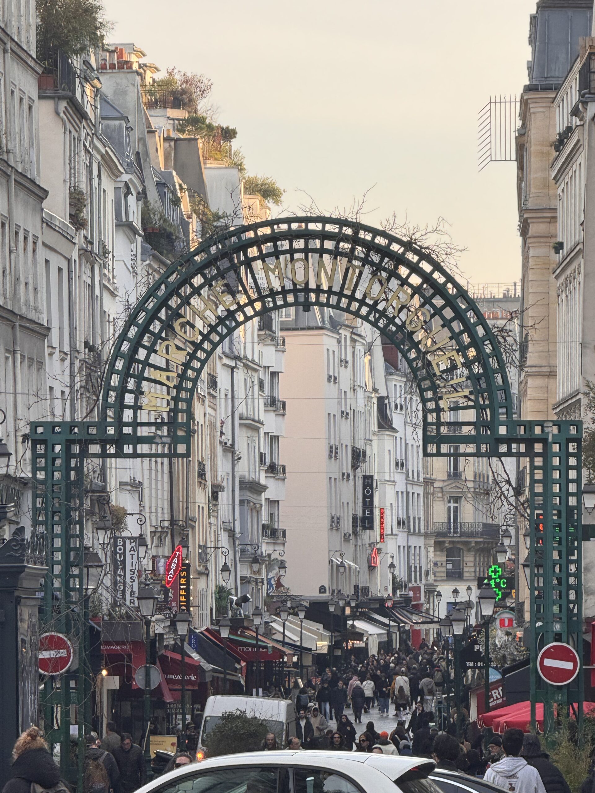 Fußgängerzonen in Paris