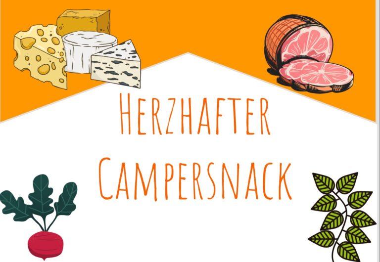 Backen im Camper: Herzhafter Campersnack